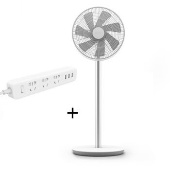 智米(SMARTMI)电风扇小米电风扇 直流变频落地扇 远程智能遥控 模拟自然风静音电风扇 小米电风扇+小米USB插线板【图片 价格 品牌 报价】-京东
